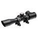 TruGlo TruBrite Xtreme 4x32 Compact Riflescope w/ Illuminated Mil-Dot Reticle & Rings - TG8504TL