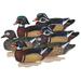 Flambeau Outdoors 15.5 inch Wood Duck Decoys Waterfowl Duck Decoys 6 Pack 7.05 Pounds