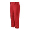 Mizuno Youth Girl s Belted Softball Pant Size Small Red (1010)