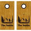 Cornhole Boards Decals Skins Nature Mountains Bean Bag Toss NAT15