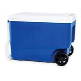 Igloo 38 Qt Wheelie Cool Rolling Ice Chest Cooler Blue