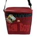 Igloo Tall Boy Insulated Cooler Holds Approx. 9 Cans Made With Polartherm Insulation (RED)