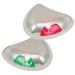 Perko 0616DP2STS Stealth Series Red & Green 12V Horizontal Mount LED Side Lights with Stainless Steel Housing - 1 Pair