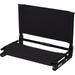 Stadium Chair WSC2 Deluxe Game Changer Portable Folding Bleacher Seat Black