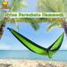 Sunny Portable Nylon Parachute Hammock Light Travel Camping Hiking Swing Bed-Green