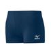 Mizuno Women s Core Flat Front 3.5 Inseam Vortex Hybrid Volleyball Shorts Size Large Navy (5151)