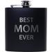 Best Mom Ever Flask Funnel and Gift Box - Great Gift for Mothers s Day Birthday or Christmas Gift for Mom Grandma Wife