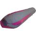 Moose Country Gear Cascade 5LD Grey and Purple Mummy Sleeping Bag