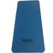 Aeromat Elite Workout Mat with Eyelets 20 x 48 x 0.5 Phthalate-Free PVC Closed Cell Foam Blue