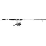 Lew s American Hero We Go 2 Spinning Reel and Fishing Rod Combo 6-Foot 2-Piece IM6 Graphite Rod Blank Size 150 Reel 5.2:1 Gear Ratio White/Black