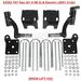 RHOX 6 inch Drop Spindle Lift Kit for EZGO TXT 2001.5-09 Golf Cart