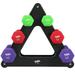 JFIT 18 lb Dumbbell Set with Stand