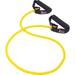 Body Sport Soft Cushioned Handle Exercise 4 foot Tubing (Yellow - Medium Soft)