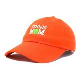 DALIX Premium Cap Tennis Mom Hat for Women Hats and Caps in Orange