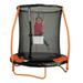 Bounce Pro 6-Foot Trampoline with Enclosure and Mini Flash Light Zone Orange