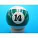 Single #14 Billiard Pool Ball Replacement 2.25 inch Regular Size Standard 2 1/4