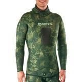 Mares Instinct 7mm Freediving Neoprene Jacket - Camo Green - Small