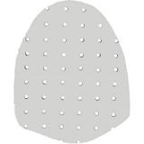 bowlingball.com Perforated White Microfiber (S6) Replacement Slide Sole