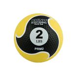 Champion Sports Rhino Elite Series 2 lb Medicine Ball Black/Yellow