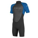 O Neill Men s Reactor-2 2mm Back Zip S/S Spring Wetsuit