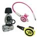 Palantic AS105 YOKE/SCAS2061 Travel Lite Regulator & Octopus Combo Pink(01)