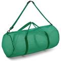 Champion Sports Mesh Duffle Gym Bag Breathable Gear and Equipment Bag 15 x 36 Green