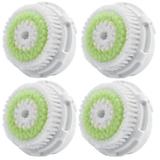 TreatMe100 4-Pack Acne Facial Cleansing Brush Heads for Clarisonic Mia Pro 4 Ct