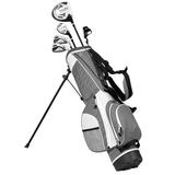 NEW PowerBilt Silver Series Junior Golf Set Driver Hybrid Iron Wedge Putter Bag