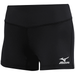 Mizuno Victory 3.5 Inseam Volleyball Shorts Size Extra Small Black (9090)