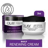 Olay Age Defying Classic Daily Renewal Cream Face Moisturizer for Dull Combination Skin 2.0 fl oz