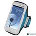 Premium Sport Armband Case for Samsung Galaxy S6 Edge Galaxy E5 G920 (Galaxy S6) Galaxy Prevail Lte G530 (Galaxy Grand Prime) - Light Blue + MYNETDEALS Mini Touch Screen Stylus