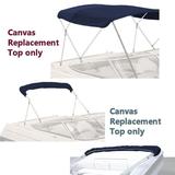 EliteShield Bimini Top Replacement Canvas Cover 4 Bow 96 L 67 -72 W Navy Color-with Storage Boot/without Frame