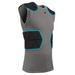 CHAMPRO Tri-Flex Padded Sleeveless Football Compression Shirt with Integrated Cushion System