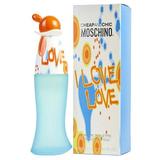 I LOVE LOVE * Moschino 3.4 oz / 100 ml Eau de Toilette Women Perfume Spray