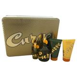 Liz Claiborne Curve 4 Pc Gift Set 4.2oz Cologne Spray 15ml Cologne Travel Spray 2.5oz Skin Soother 2.5oz Hair and Body Wash