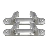 White Water 6074S Stainless Straight Bow Chocks 9