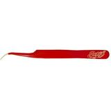 excel slant point tweezers red