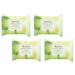 AVEENO Active Naturals Positively Radiant Makeup Removing Wipes 25 ea (Pack of 4)