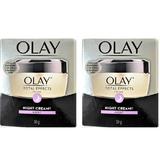 Olay Total Effects Anti-Aging Night Firming Cream Night 1.7 Oz (Pack of 2)