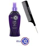 It s a 10 Ten SILK EXPRESS Miracle Leave-In Product Spray Conditioner (with Sleek Steel Pin Tail Comb) (Silk Express - 10 oz large size)