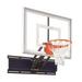 First Team UniChamp Turbo Steel-Glass Adjustable Wall Mounted Basketball System44; Black44; Adjustable Wall Mounted Bask