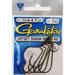 Gamakatsu Worm Offset Round Bend Hook in High Quality Carbon Steel NS Black Size 2/0 6-Pack