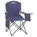 Coleman Adult Camping Chair with Built-In 4-Can Cooler Blue