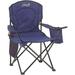 Coleman Adult Camping Chair with Built-In 4-Can Cooler Blue