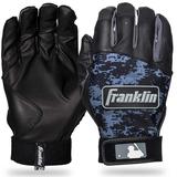 Franklin Sports Digitek Batting Gloves Black/Black Digi Adult Small