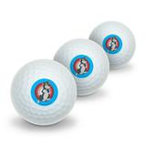 Tom and Jerry Tom Character Novelty Golf Balls 3 Pack