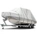 Budge 1200 Denier Hard Top/T-Top Boat Cover Waterproof Outdoor Protection Size BTHT-6: 20 -22 Long 106 Beam