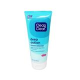 24 PACKS : Clean & Clear Oil Free Deep Action Cream Cleanser 6.5 Ounce