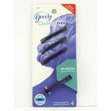 Goody Ouchless Flex Comfort Hair Barrettes - Blue & Purple - 4 Pcs.