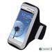 Premium Sport Armband Case for Samsung Galaxy Grand Neo Plus - Black + MYNETDEALS Mini Touch Screen Stylus